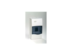 IP40 Rozdzielnica modułowa 1x4 COMBI natynkowa (drzwi transparentne) PE+N