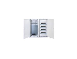 IP40 Rozdzielnica modułowa multimedialna 4x12 GOLD MP-COMBI podtynkowa PE+N z płytą montażową (4x12)