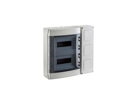 IP65 ABS Rozdzielnica modułowa 2x12 ECO-STAR (1500V DC) z dodatkowym modułem