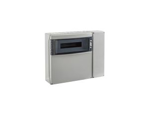 IP65 Rozdzielnica budowlana 1x18 ECO-STAR (1500V DC) do gniazd przemysłowych i dodatkowym modułem