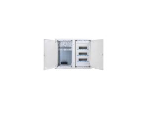 IP40 Rozdzielnica modułowa multimedialna 3x12 GOLD MP-COMBI podtynkowa PE+N z płytą montażową (3x12)