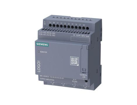 Moduł logiczny 12/24RCEo bez wyświetlacza 12/24V DC Ethernet MQTT 800 bloków LOGO! 9 6ED1052-2MD08-0BA3