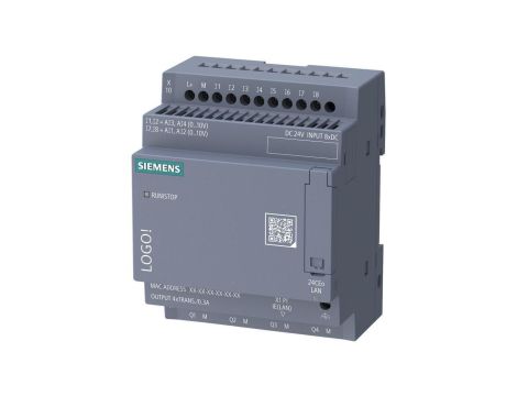 Moduł logiczny 24CEo bez wyświetlacza 24V wyjścia tranzystorowe Ethernet MQTT LOGO! 9 6ED1052-2CC08-0BA3