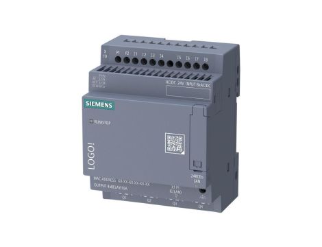 Moduł logiczny 24RCEo bez wyświetlacza 24V AC/DC Ethernet MQTT 800 bloków LOGO! 9 6ED1052-2HB08-0BA3