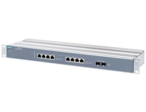 Switch XR108-2PoE WG niezarządzalny 19 rack 8x 1GE PoE 2x SFP 10GE SCALANCE XR 6GK5108-2QS00-3AR3
