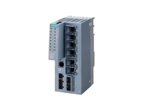 Switch XC206-2G PoE zarządzalny Layer 2 6x RJ45 PoE 2x SFP+ SCALANCE XC 6GK5206-2RS00-5AC2