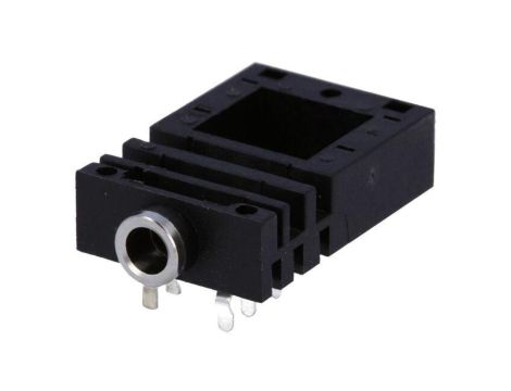 Złącze Jack 3,5mm, żeńskie, gniazdo, kątowe 90, stereo ACJS-NH35