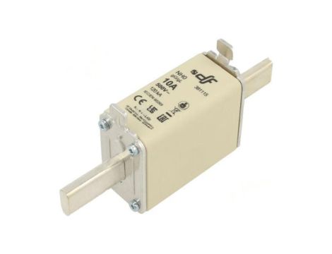 Bezpiecznik: topikowy 16A 500VAC 250VDC gG ceramiczny NH0 381120