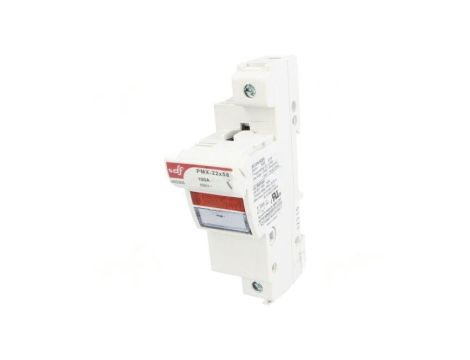 Gniazdo 22x58mm na szynę DIN 100A 690VAC Bieguny: 1 750VDC 485308
