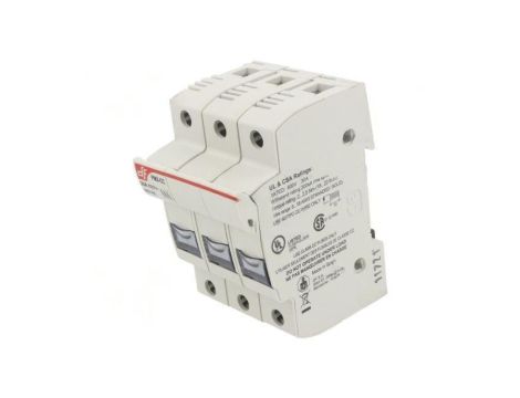 Gniazdo na szynę DIN 30A 600VAC Bieguny: 3 -2070C IP20 PMX 485185
