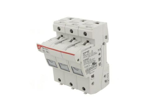 Gniazdo 14x51mm na szynę DIN 50A 690VAC Bieguny: 3 -2070C 485205