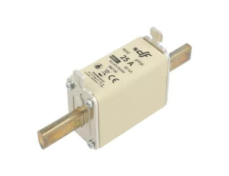 Bezpiecznik: topikowy 25A 690VAC 440VDC gG ceramiczny NH0 382130