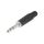 Złącze Jack 6,3mm, męskie, wtyk, proste, stereo, 25 V ACPS-KB