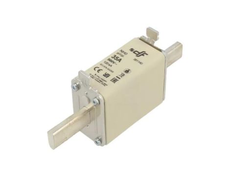 Bezpiecznik: topikowy 35A 500VAC 250VDC gG ceramiczny NH0 381140