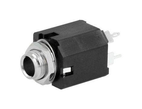 Złącze Jack 6,3mm, żeńskie, gniazdo, proste, mono, 34 V ACJM-MN-2S