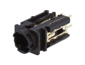 Złącze Jack 6,3mm, żeńskie, gniazdo, proste, mono, 34 V ACJM-PVB-2S