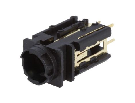 Złącze Jack 6,3mm, żeńskie, gniazdo, proste, mono, 34 V ACJM-PVB-2S
