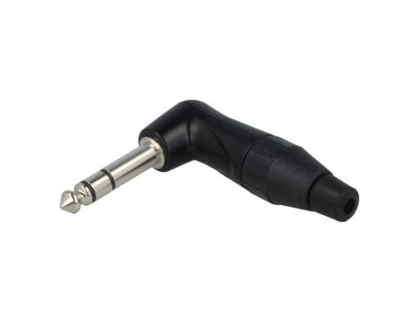 Złącze Jack 6,3mm, męskie, wtyk, kątowe 90, stereo TS3RBJ
