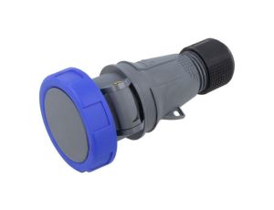 Złącze zasilające AC 3-fazowe, żeńskie, wtyk, proste, 250 VAC, 16 A 2CMA101119R1000