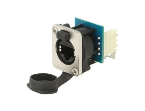 Złącze RJ45, żeńskie, gniazdo, proste, 125 V RJXS8FG6110