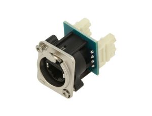 Złącze RJ45, żeńskie, gniazdo, proste, 125 V RJX8FD6110