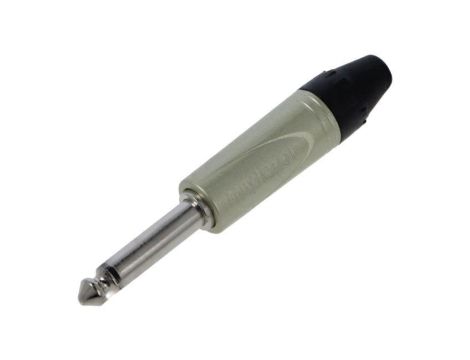 Złącze Jack 6,3mm, męskie, wtyk, proste, mono QM2P