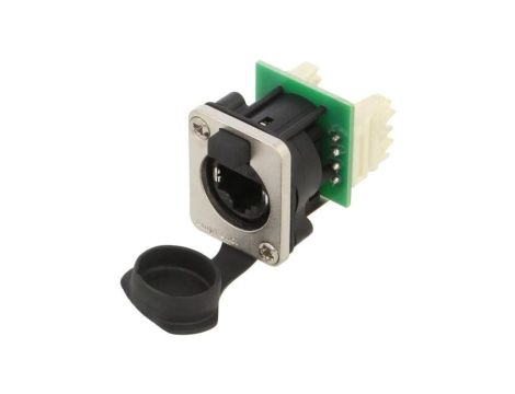 Złącze RJ45, żeńskie, gniazdo, proste, 125 V RJXS8FG5110