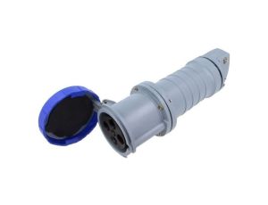 Złącze zasilające AC 3-fazowe, żeńskie, wtyk, proste, 250 VAC, 63 A 2CMA166898R1000
