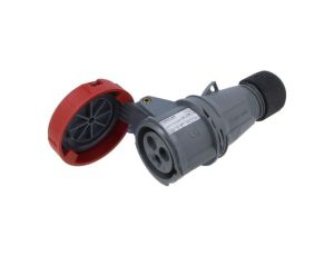 Złącze zasilające AC 3-fazowe, żeńskie, wtyk, proste, 415 V, 16 A 2CMA101120R1000