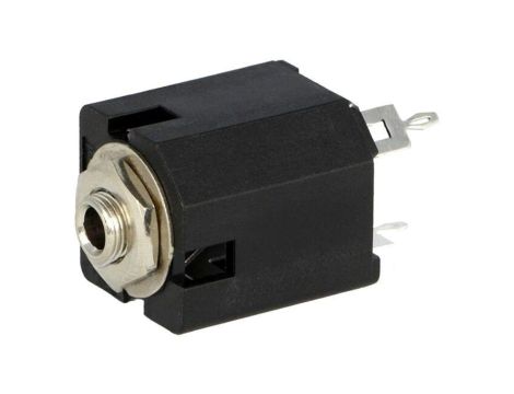 Złącze Jack 3,5mm, żeńskie, gniazdo, proste, mono ACJM-MV35-2