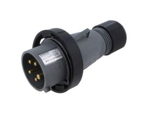 Złącze zasilające AC 3-fazowe, wtyk, męskie, proste, 16A 2CMA101090R1000