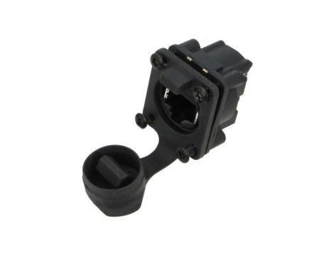 Złącze RJ45, gniazdo, żeńskie, 8p8c, proste, THT, kat: 5e RJXS8FP25HP