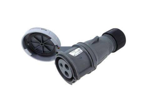 Złącze zasilające AC 3-fazowe, wtyk, żeńskie, proste, 32A 2CMA101144R1000