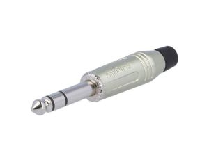 Złącze Jack 6,3mm, męskie, wtyk, proste, stereo ACPS-GN