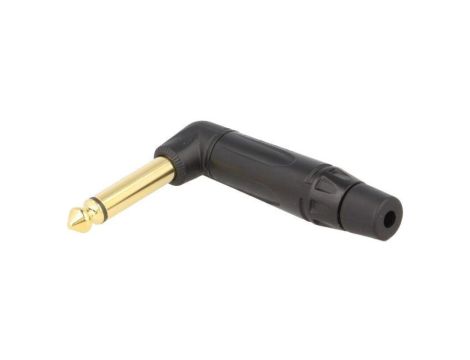Złącze Jack 6,3mm, męskie, wtyk, kątowe 90, mono ACPM-TB-AU