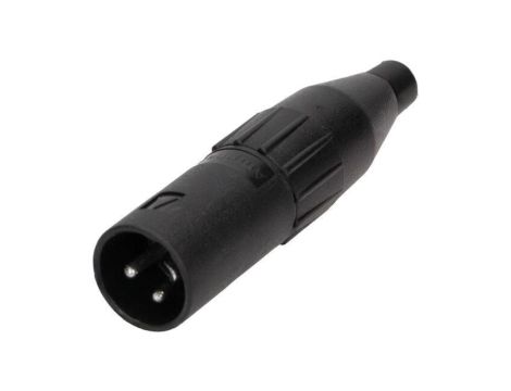 Złącze XLR, męskie, wtyk, PIN: 3, proste, napięcie znamionowe: 133V, prąd znamionowy: 15A AC3MCP
