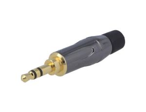 Złącze Jack 3,5mm, męskie, wtyk, proste, stereo KS3PC-AU