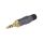 Złącze Jack 3,5mm, męskie, wtyk, proste, stereo KS3PC-AU