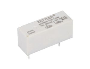 Przekaźnik elektromagnetyczny, SPST-NO, Ucewki: 12VDC, Iwyj: 10A, na PCB AZ6963-1AB-12DE