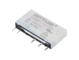 Przekaźnik elektromagnetyczny, SPDT, Ucewki: 12VDC, Iwyj: 8A, na PCB AZ6991-1C-12DE