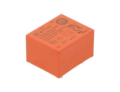 Przetwornica AC/DC, Moc: 5W, Uwej: 85...265VAC, 100...370VDC, Iwyj: 0,42A, Uwyj: 12VDC, na PCB ZP05S1200WB