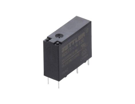 Przekaźnik elektromagnetyczny, SPST-NO, Ucewki: 12VDC, Iwyj: 5A, na PCB AZ9371-1A-12D
