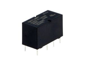 Przekaźnik elektromagnetyczny, DPDT, Ucewki: 24VDC, Iwyj: 2A, na PCB AZ822-2C-24DSE