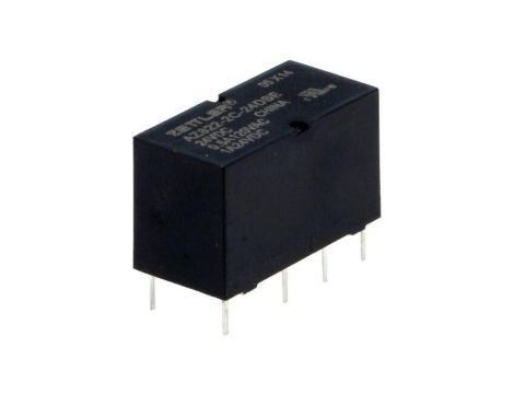 Przekaźnik elektromagnetyczny, DPDT, Ucewki: 24VDC, Iwyj: 2A, na PCB AZ822-2C-24DSE