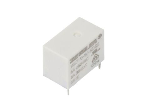 Przekaźnik elektromagnetyczny, SPST-NO, Ucewki: 5VDC, Iwyj: 5A, na PCB AZ770-1A-5DSE