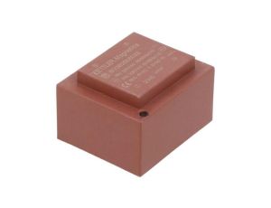 Transformator zalewany, Moc: 3,2VA, Upierw: 230VAC, Iwyj: 533mA, Uwyj: 6V, na PCB BV382S06032