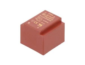 Transformator zalewany, Moc: 0,5VA, Upierw: 230VAC, Iwyj: 27,8mA, Uwyj: 18V, na PCB BV202S18005