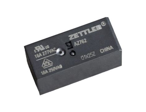 Przekaźnik elektromagnetyczny, SPDT, Ucewki: 24VDC, Iwyj: 16A, na PCB AZ762-1CE-24DEF
