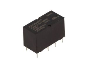 Przekaźnik elektromagnetyczny, DPDT, Ucewki: 9VDC, Iwyj: 2A, na PCB AZ822-2C-9DSE
