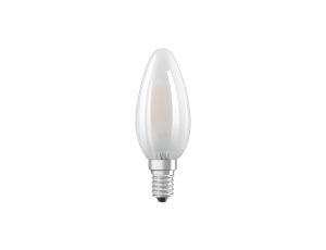 Żarówka LED OSRAM B35 Świeczka E14 2.2W zamiennik 25W 300lm 2700K CRI90 300 Filament Ściemnialna Klasa D 4 Lata Gwarancji